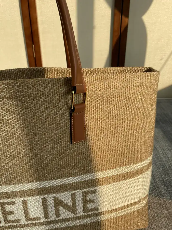 CABAS Canvas Bag Trendy New Weaving Collection