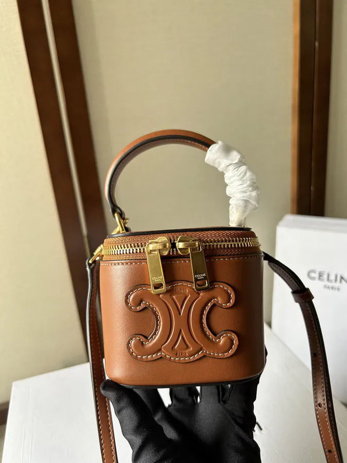 Celine Mini Smooth Leather Box Bag