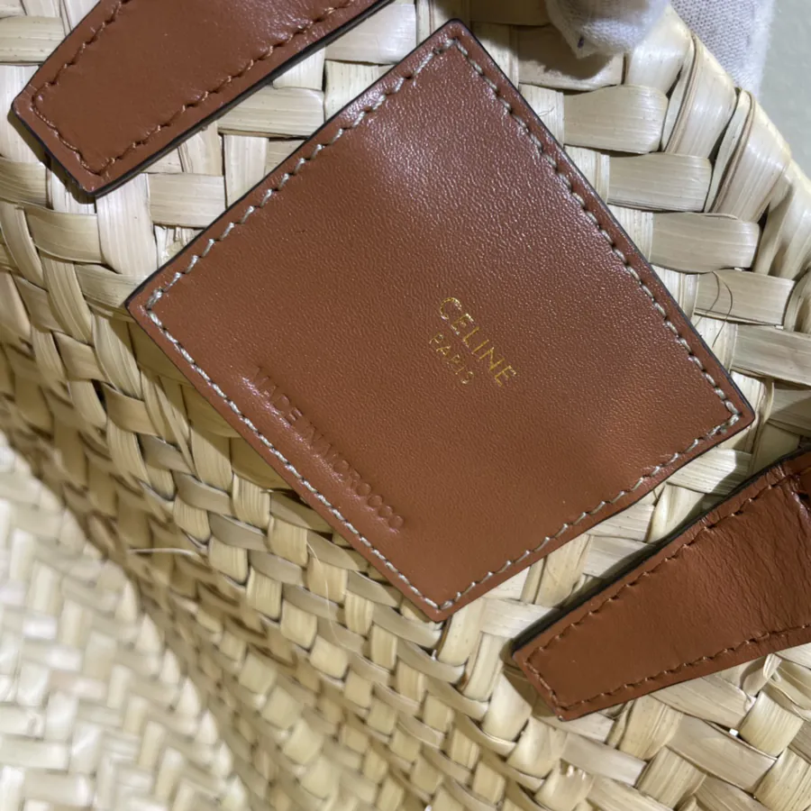 TEEN TRIOMPHE CLASSIC Straw Basket Bag