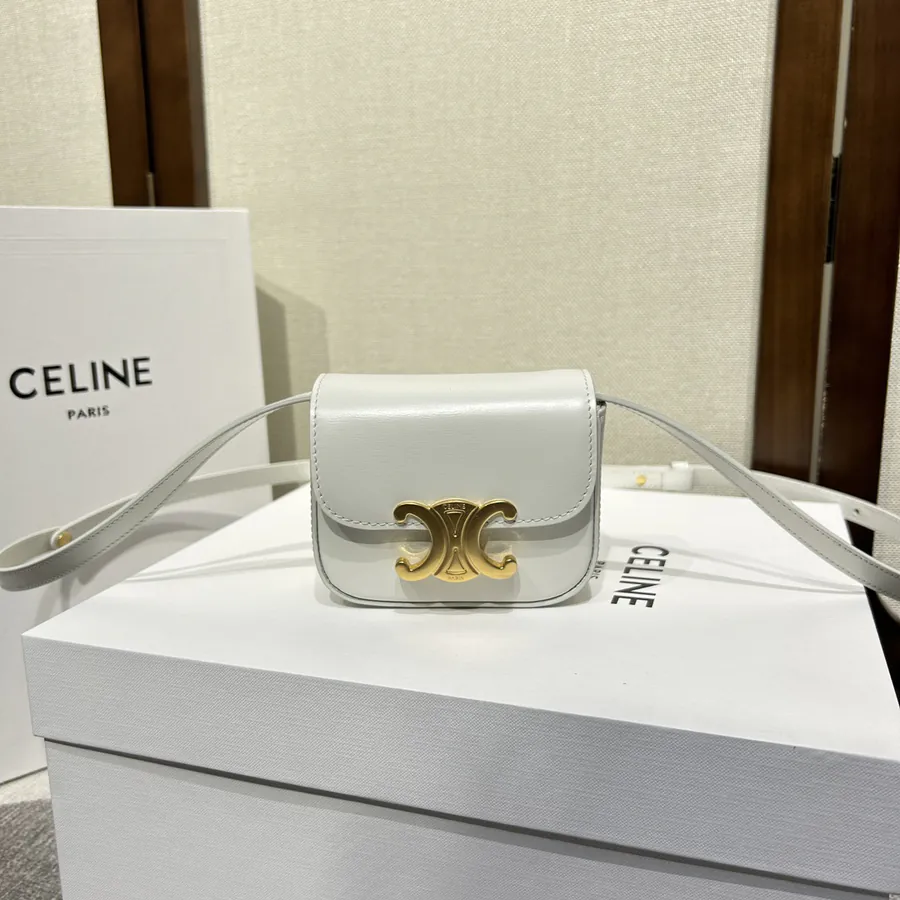 Celine 2022 Mini Earphone Bag with Adjustable Strap