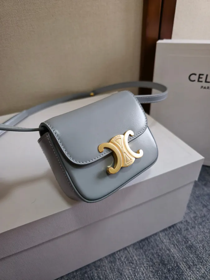 Celine 2022 Mini Earphone Bag with Adjustable Strap