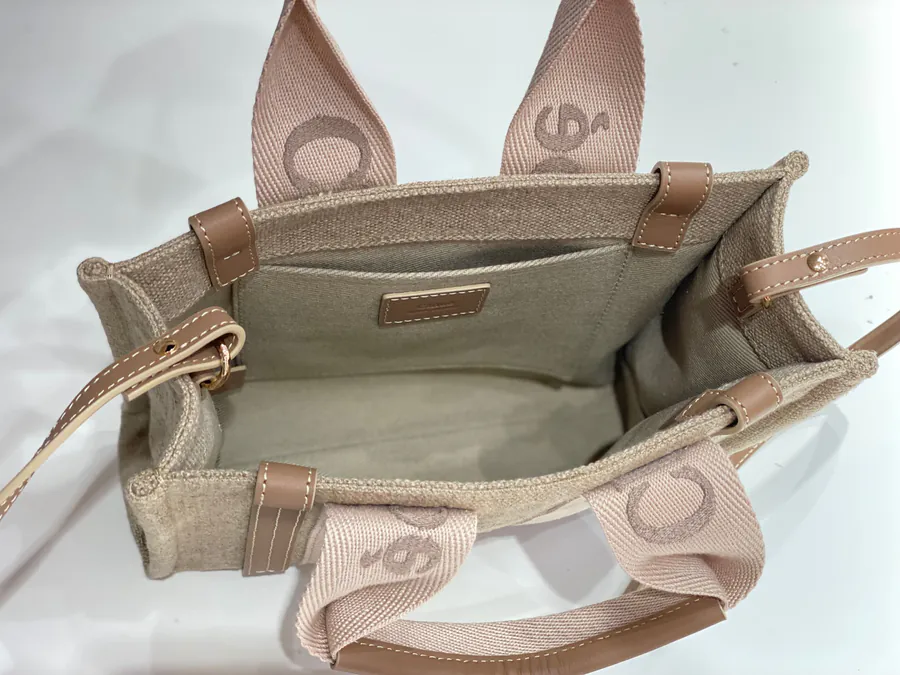 Chloe Woody Family Tote Rosy Pink