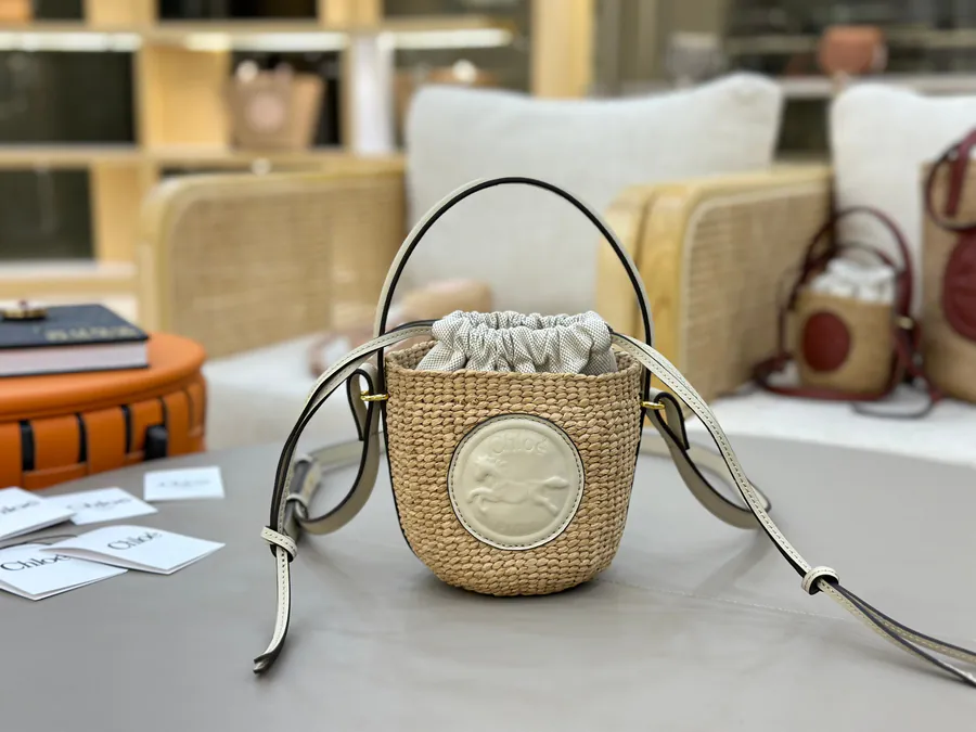 Chloé Mini Horse Medal Bucket Bag
