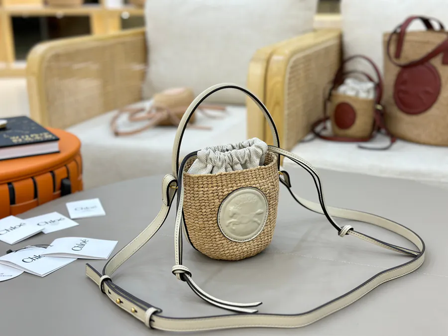 Chloé Mini Horse Medal Bucket Bag