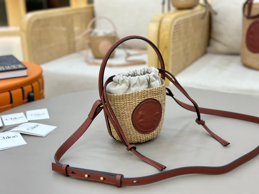 CHLOÉ Mini Horse Medal Bucket Bag