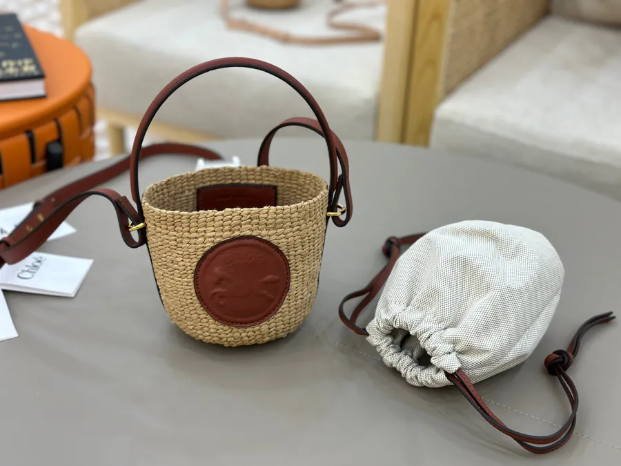 CHLOÉ Mini Horse Medal Bucket Bag