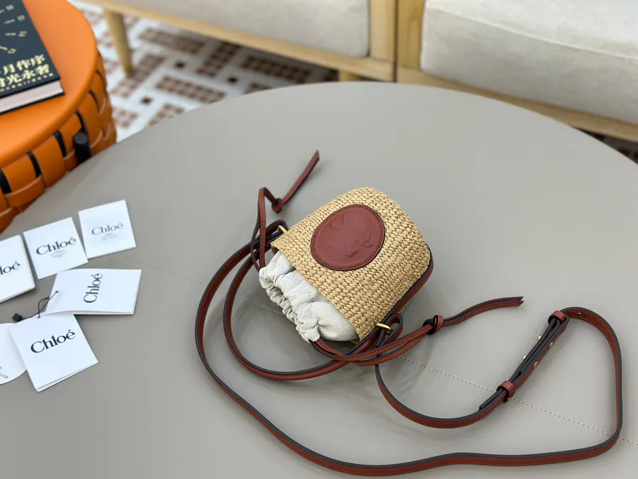 CHLOÉ Mini Horse Medal Bucket Bag