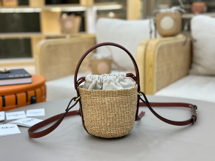 CHLOÉ Mini Horse Medal Bucket Bag