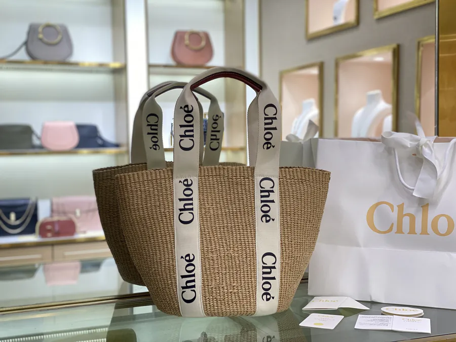 Chloe Woody Bucket Bag Large
