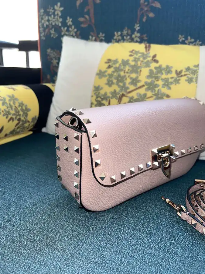 GARAVANI Rockstud Grained Calfskin Tote