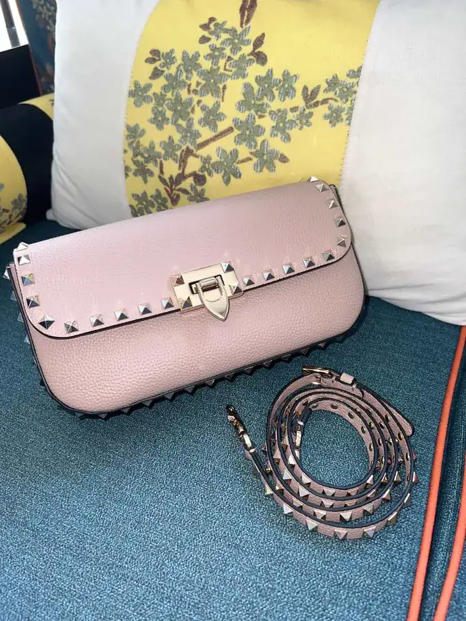 GARAVANI Rockstud Grained Calfskin Tote