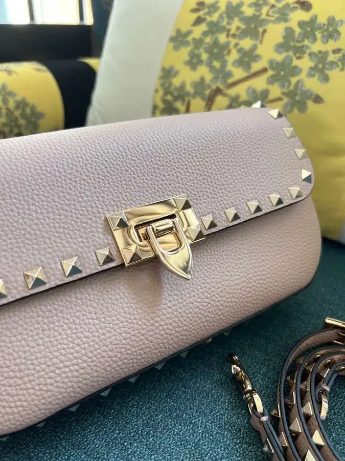 GARAVANI Rockstud Grained Calfskin Tote