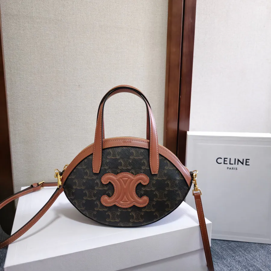 CE Oval Bag Vintage Style