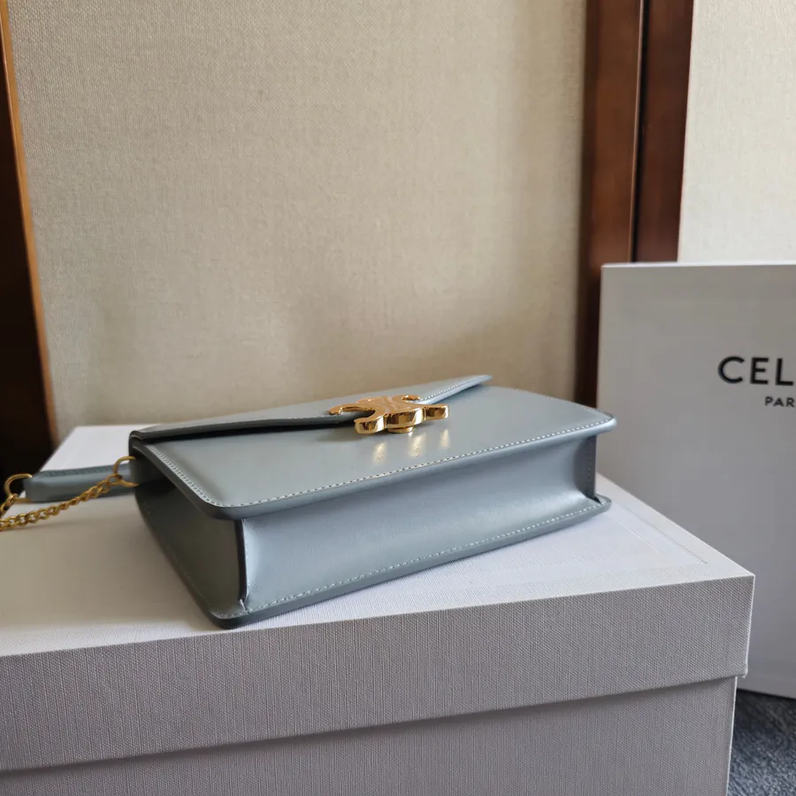 CELIN* CUIR TRIOMPHE Logo Print Wallet