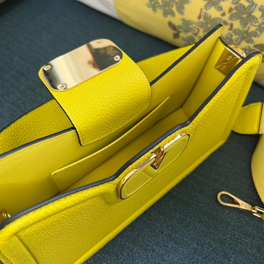 GARAVANI Grained Calfskin Bag with VLOGO Signature
