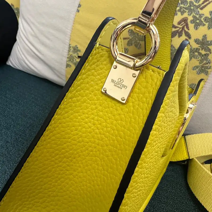 GARAVANI Grained Calfskin Bag with VLOGO Signature