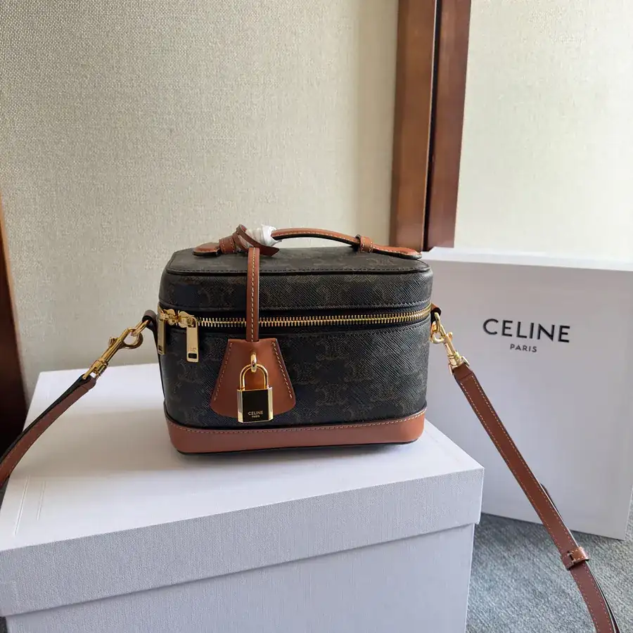 CE Home New Vanity Cosmetic Box Bag Mini Size, Elegant Design