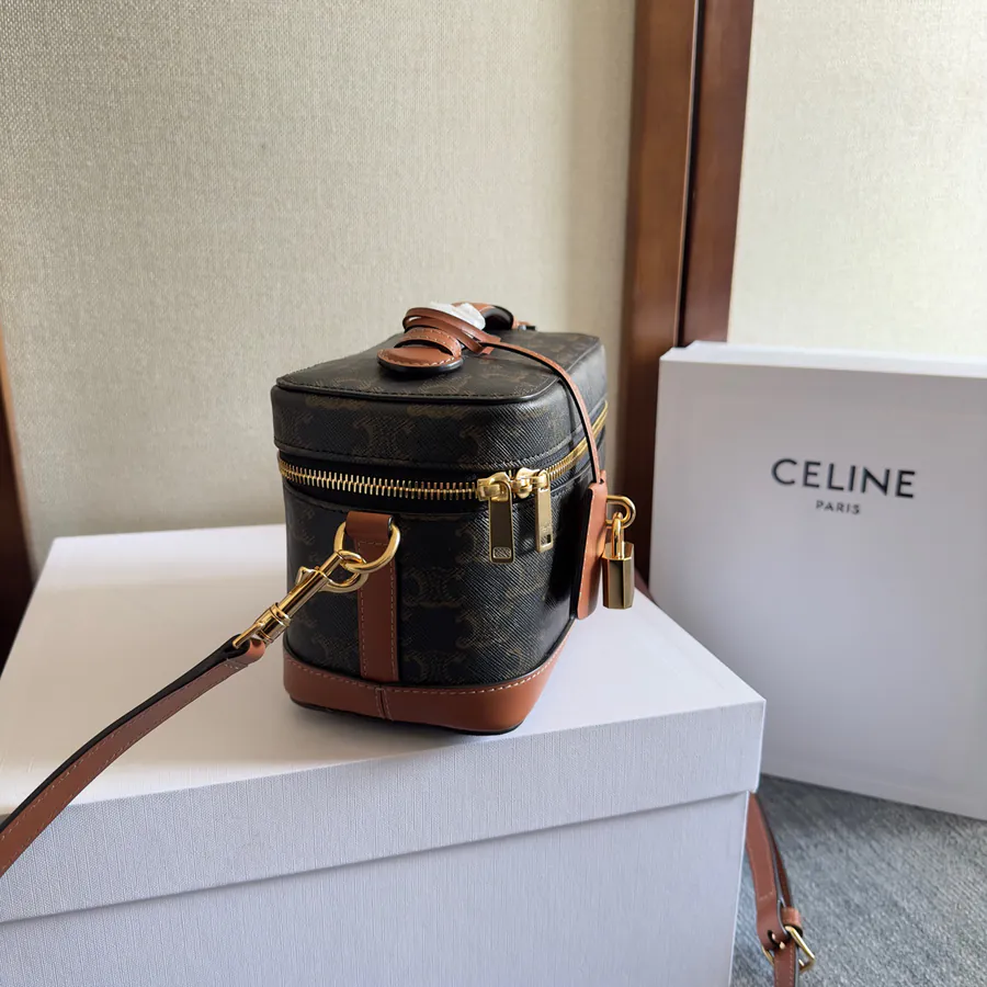 CE Home New Vanity Cosmetic Box Bag Mini Size, Elegant Design