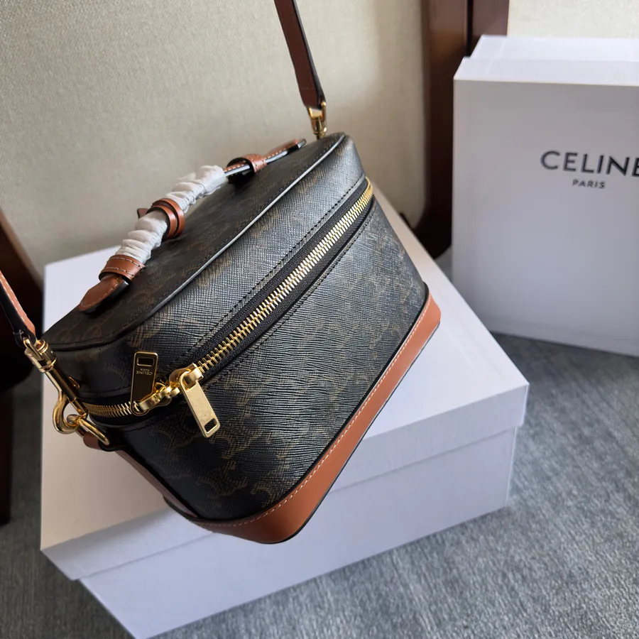 CE Home New Vanity Cosmetic Box Bag Mini Size, Elegant Design