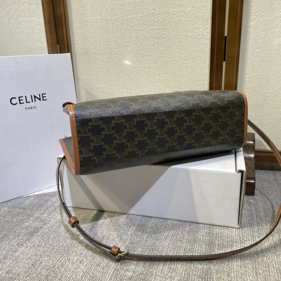 CE New Mini Tote, Classic Canvas Tote Bag Practical and Stylish