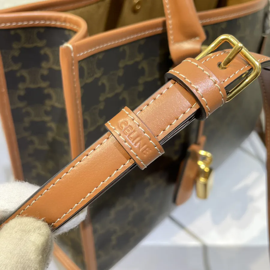 CE New Mini Tote, Classic Canvas Tote Bag Practical and Stylish