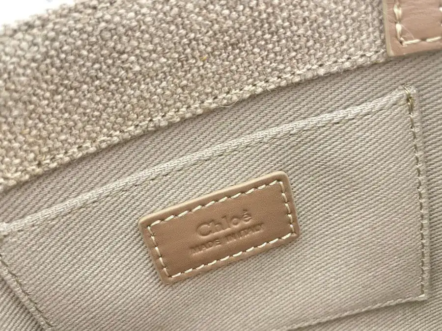Chloe Woody Family Tote Bag Mini Size
