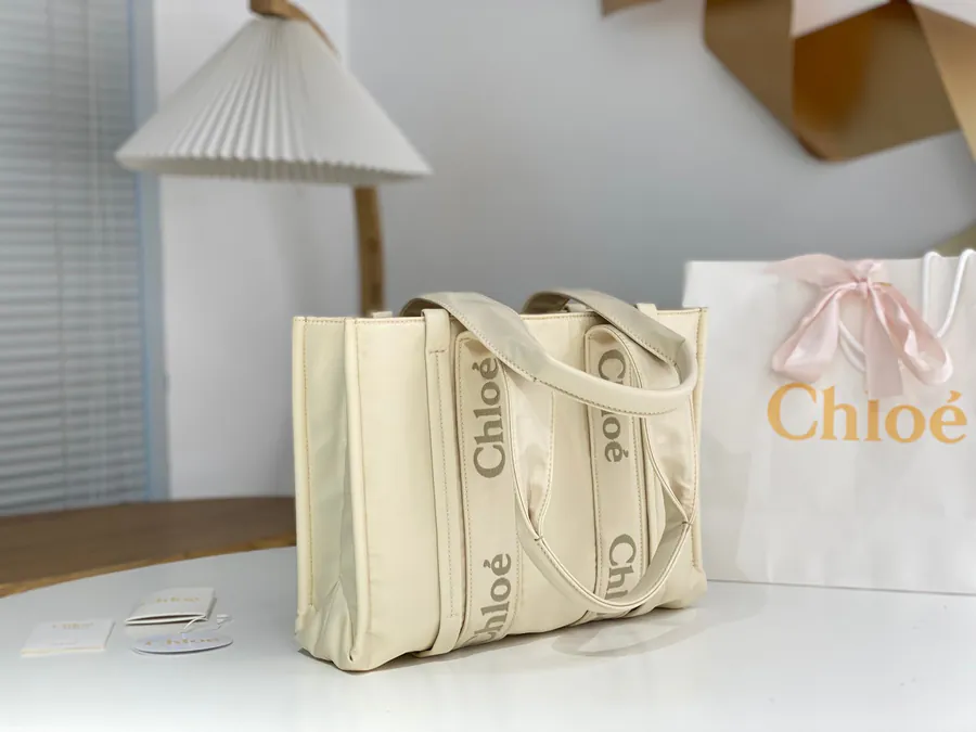 Chloé Mini Tote in Apricot