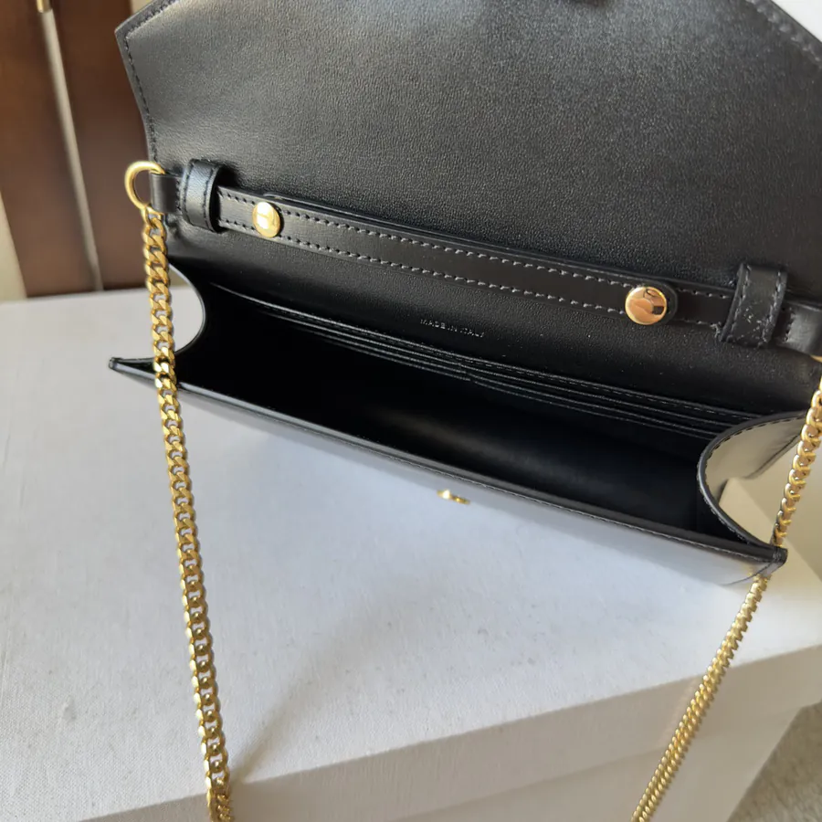 CELIN* CUIR TRIOMPHE Logo Embossed Leather WOC