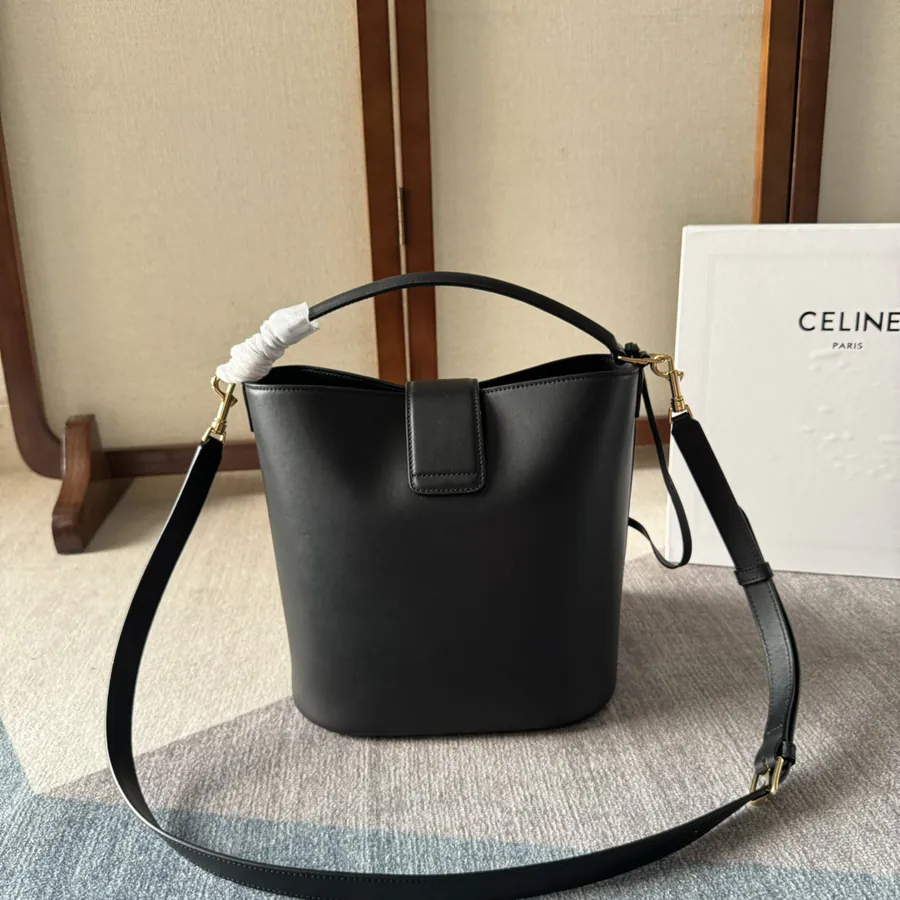 C House New Bucket Bag in Black