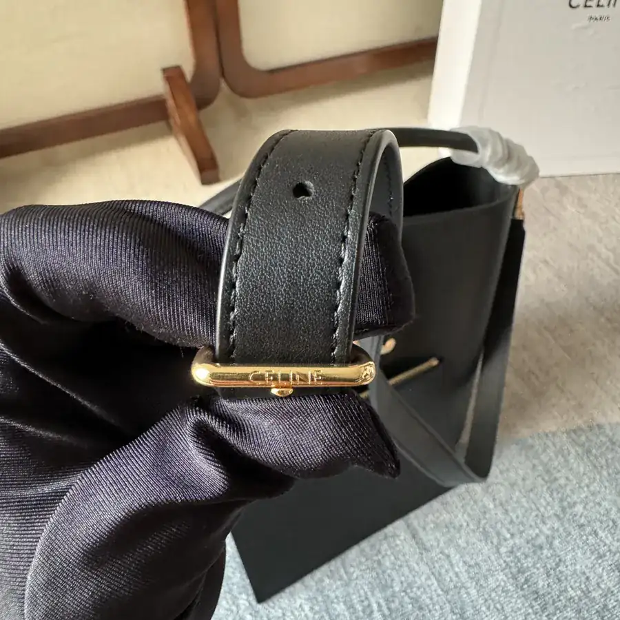 C House New Bucket Bag in Black