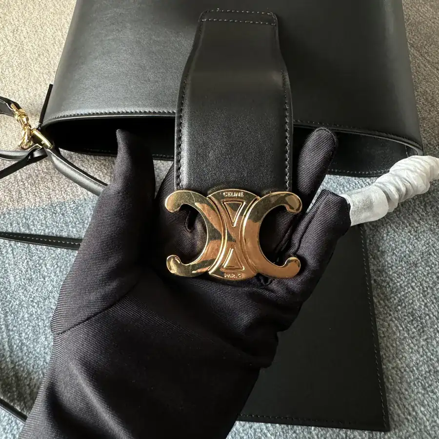 C House New Bucket Bag in Black