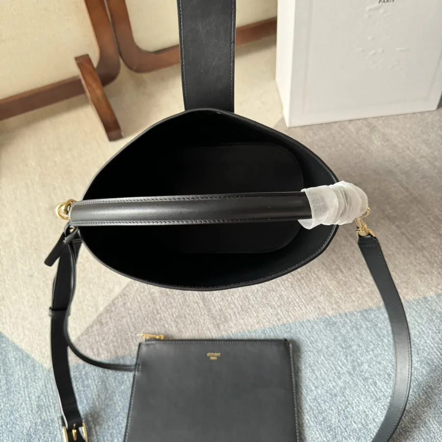 C House New Bucket Bag in Black