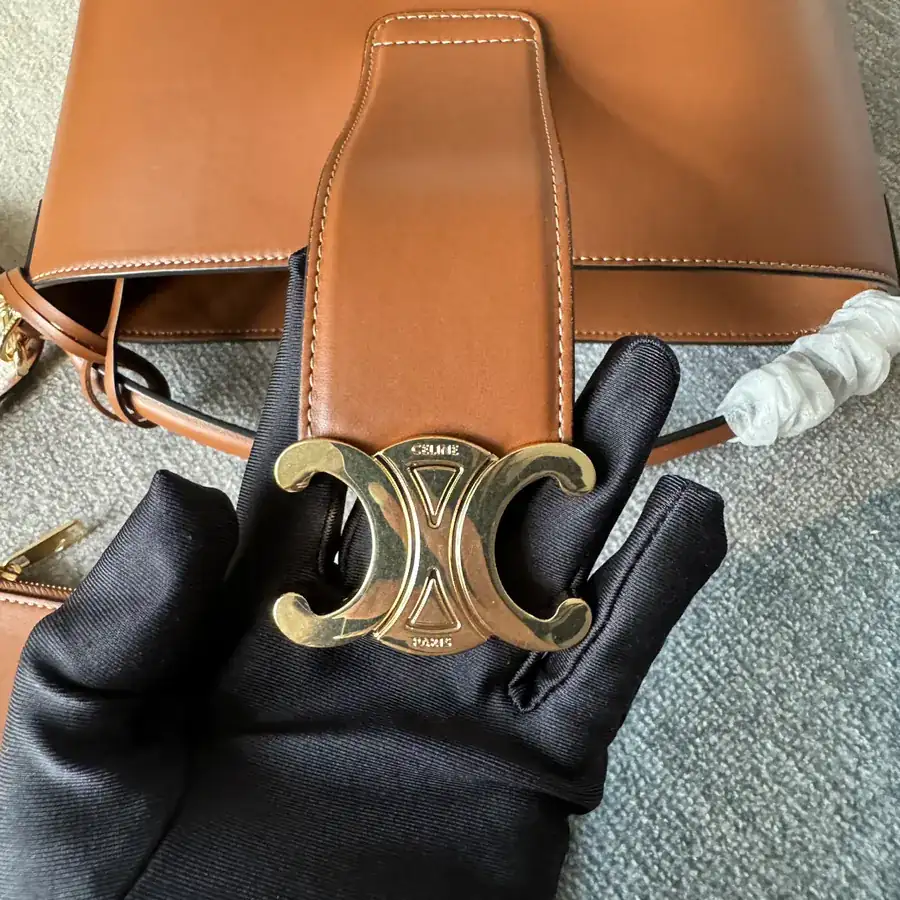 C House New Bucket Bag in Brown