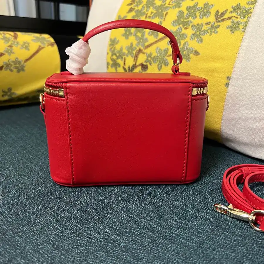 GARAVANI Mini LOCÒ Calfskin Box Bag with VLOGO SIGNATURE Detail