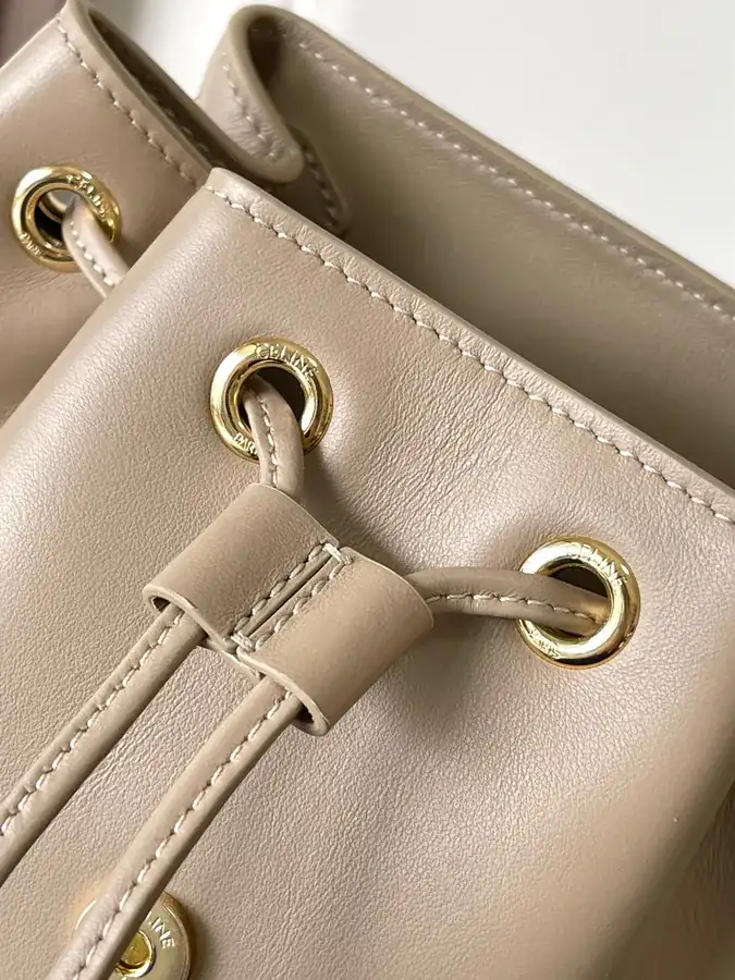 CELIN* Bonnie Smooth Calfskin Backpack with Adjustable Strap