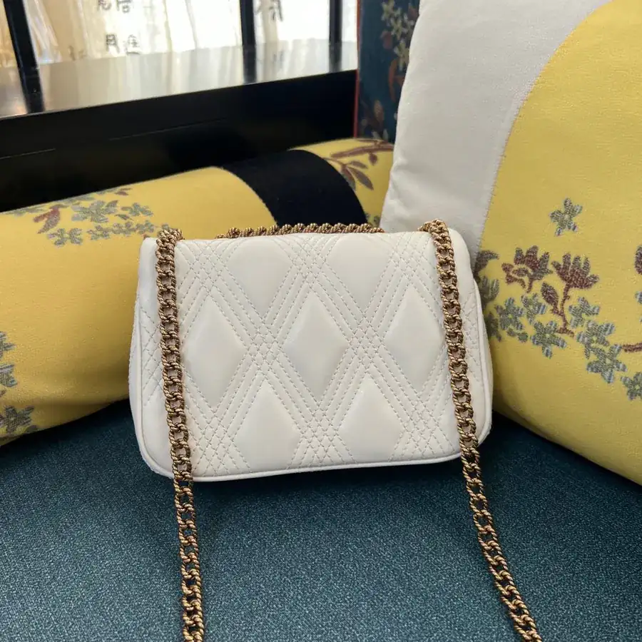 GARAVANI QUILTIE 67 Mini Leather Chain Handbag