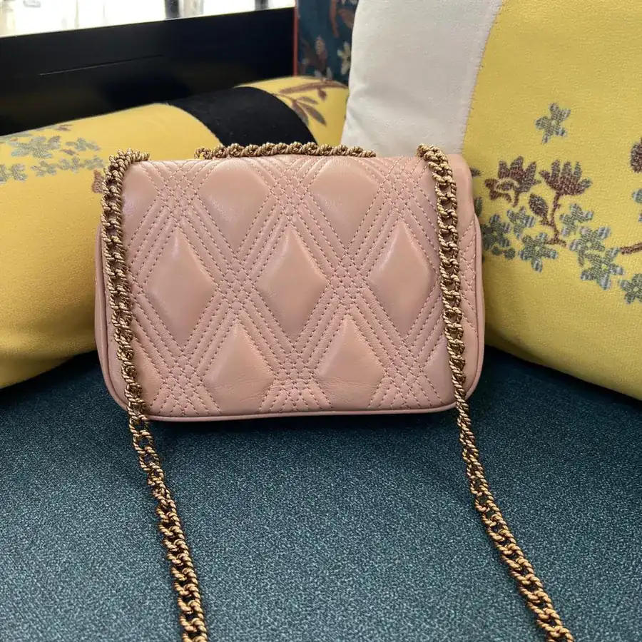GARAVANI QUILTIE 67 Mini Leather Chain Handbag