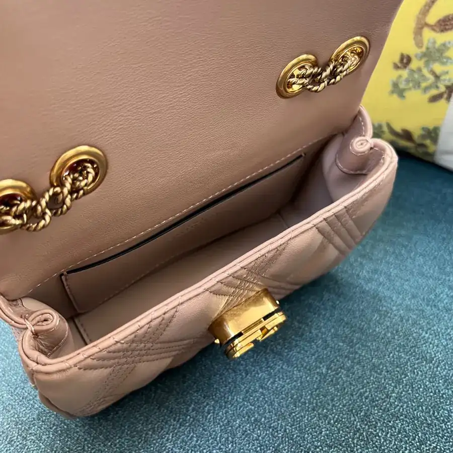 GARAVANI QUILTIE 67 Mini Leather Chain Handbag