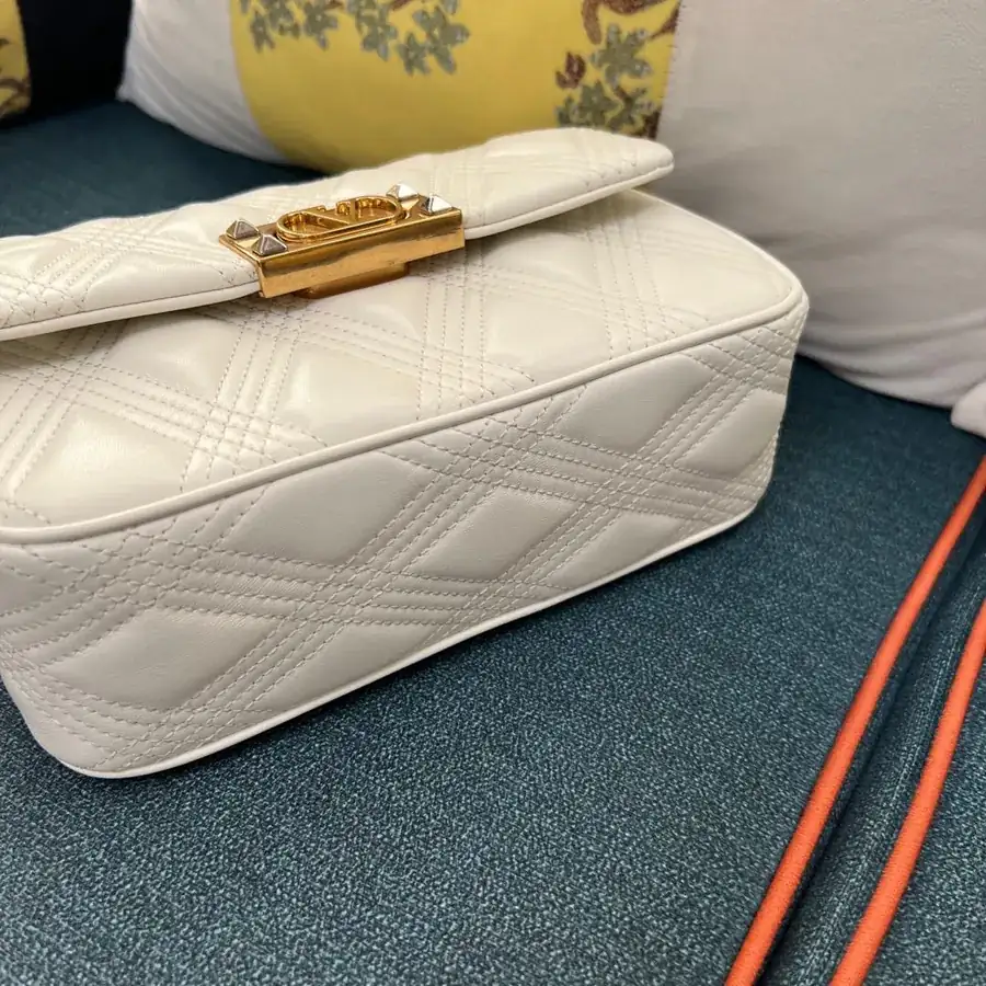 GARAVANI QUILTIE 67 Grained Leather Large Handbag