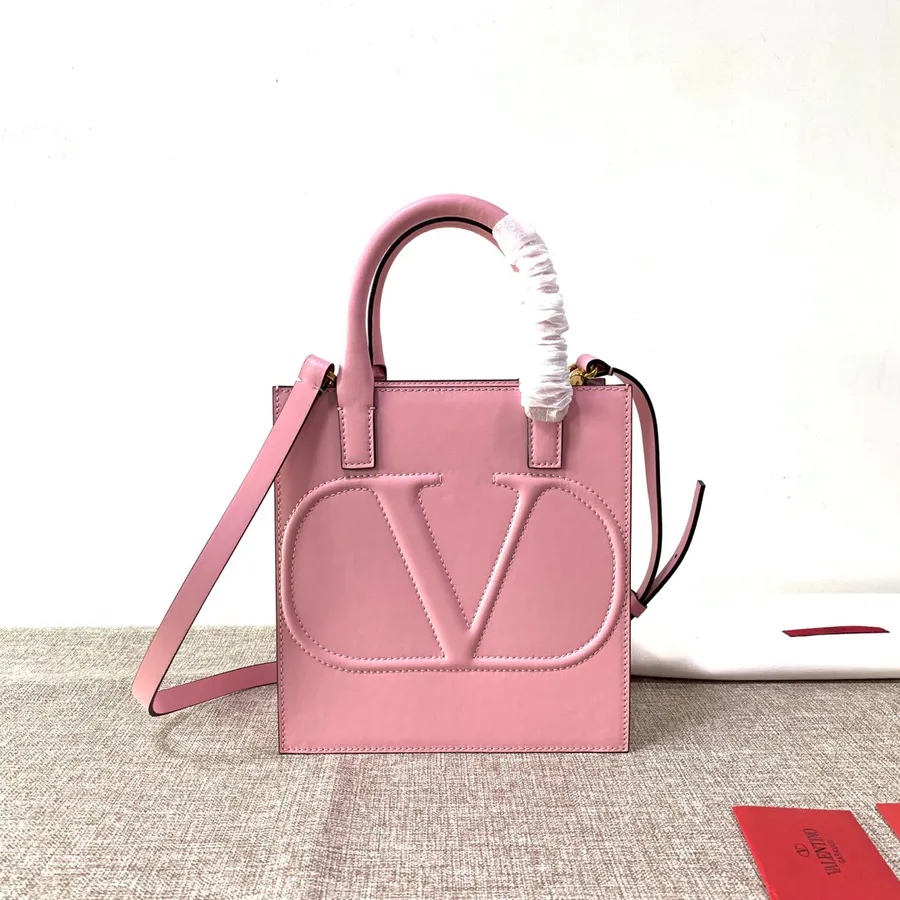 Garavani VLOGO Walk Mini Tote Bag Vintage Brass Hardware