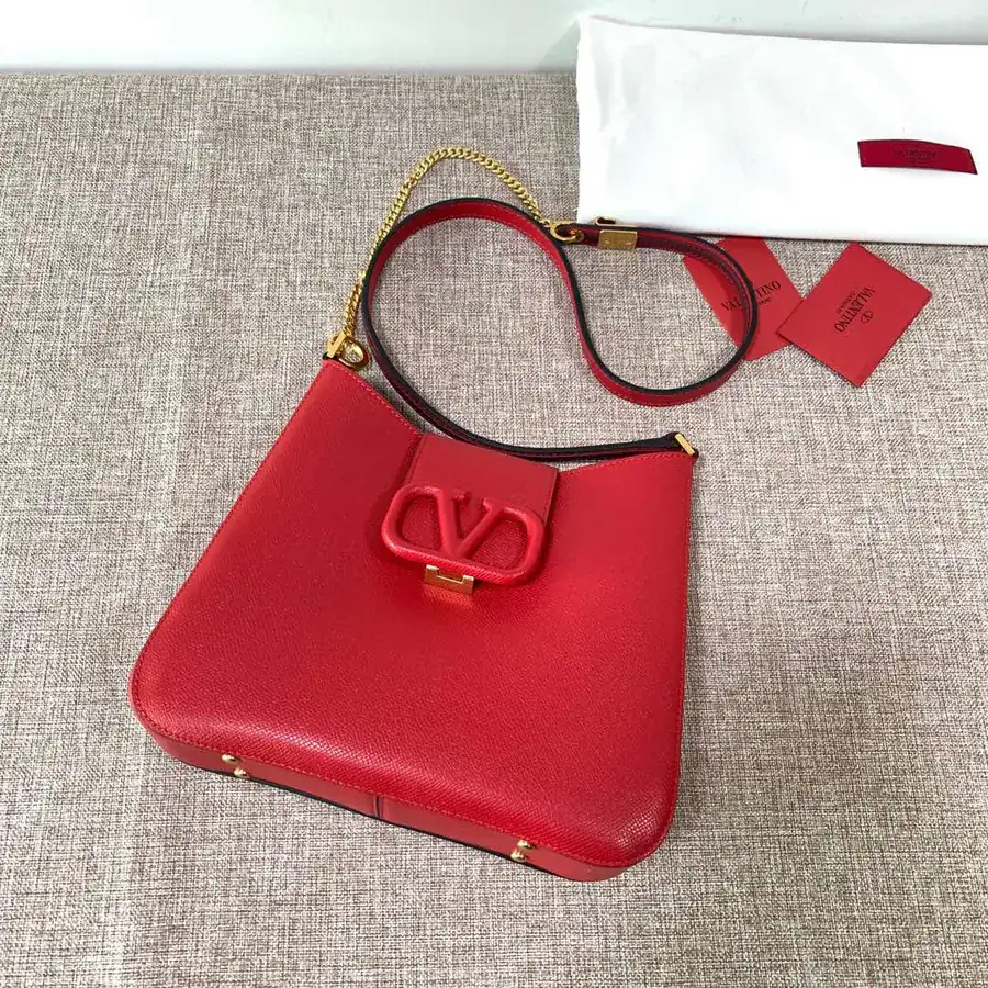 V Brand Small Briefcase