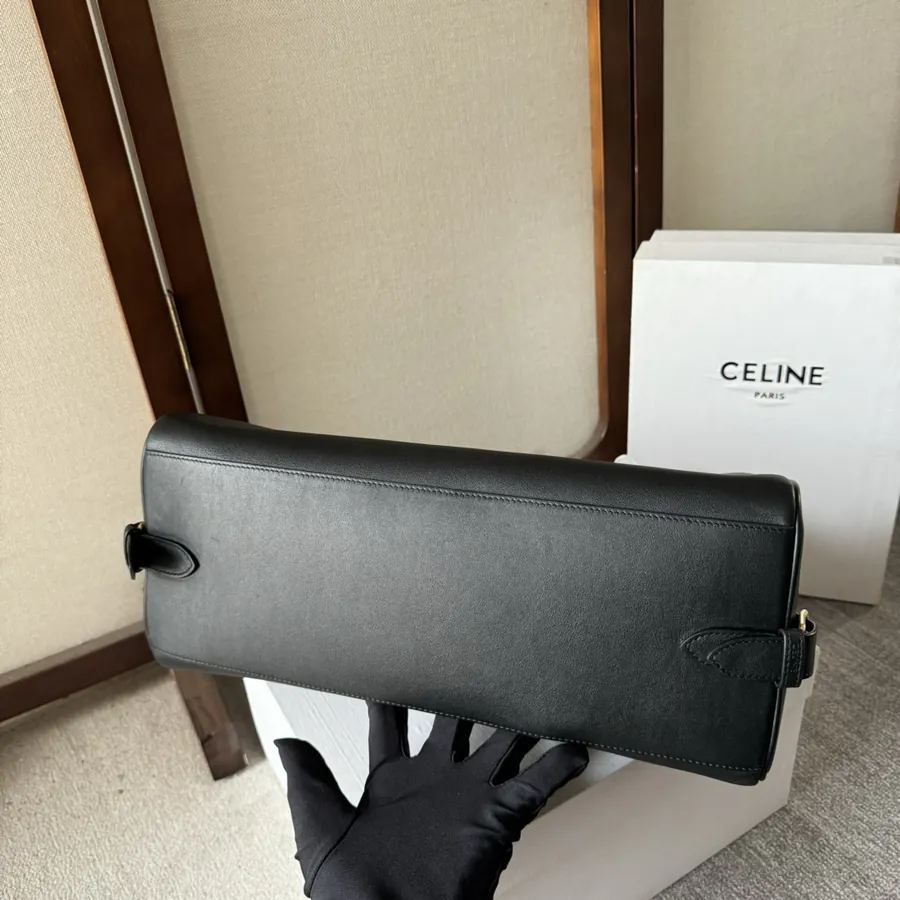 AOLINE Medium Soft Leather Handbag