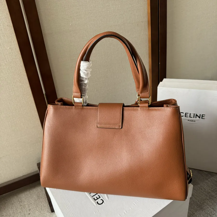AOLINE Medium Soft Calfskin Handbag