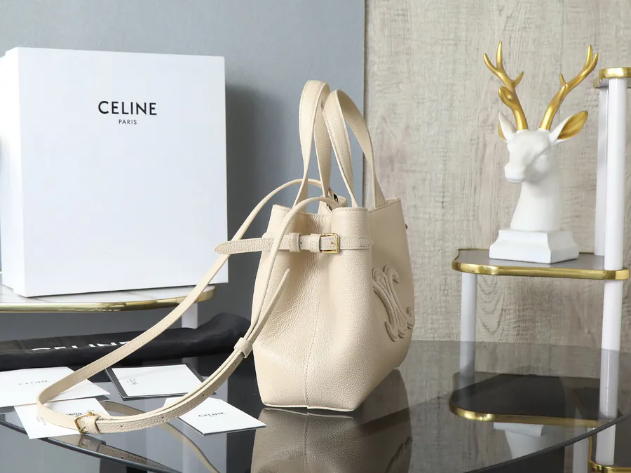 CE New Arrival Cabas Anais Semi Handmade Leather Tote Bag