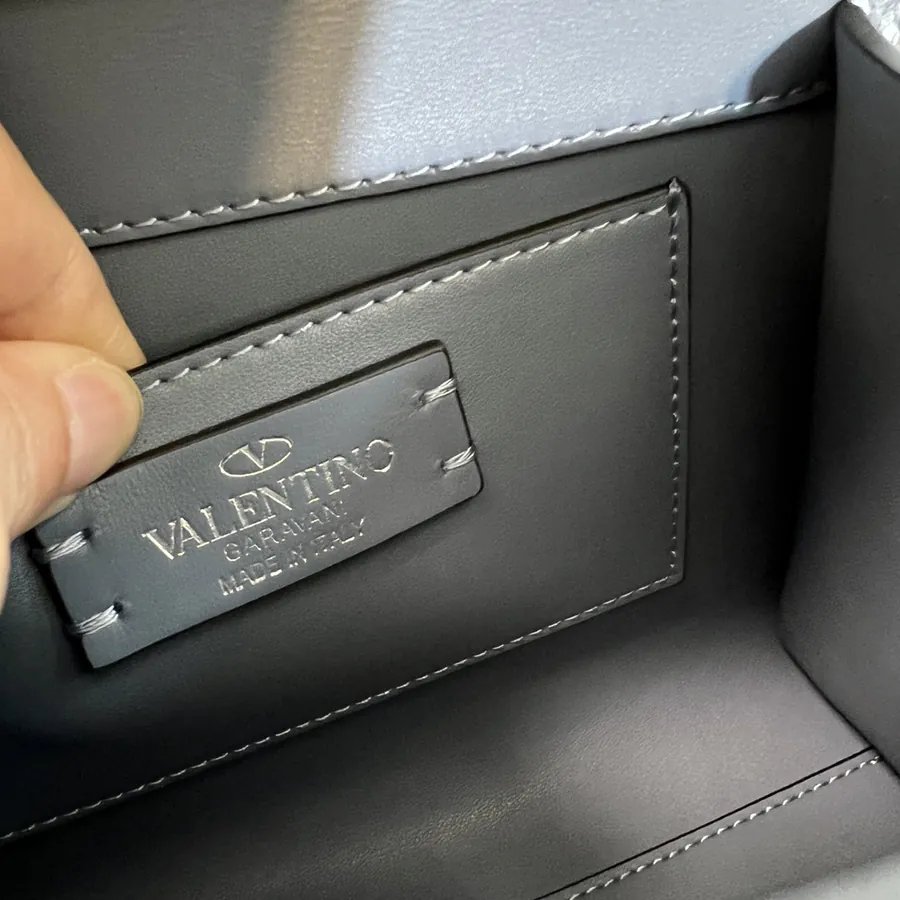 VSLING Mini Calfskin Handbag with Adjustable Strap