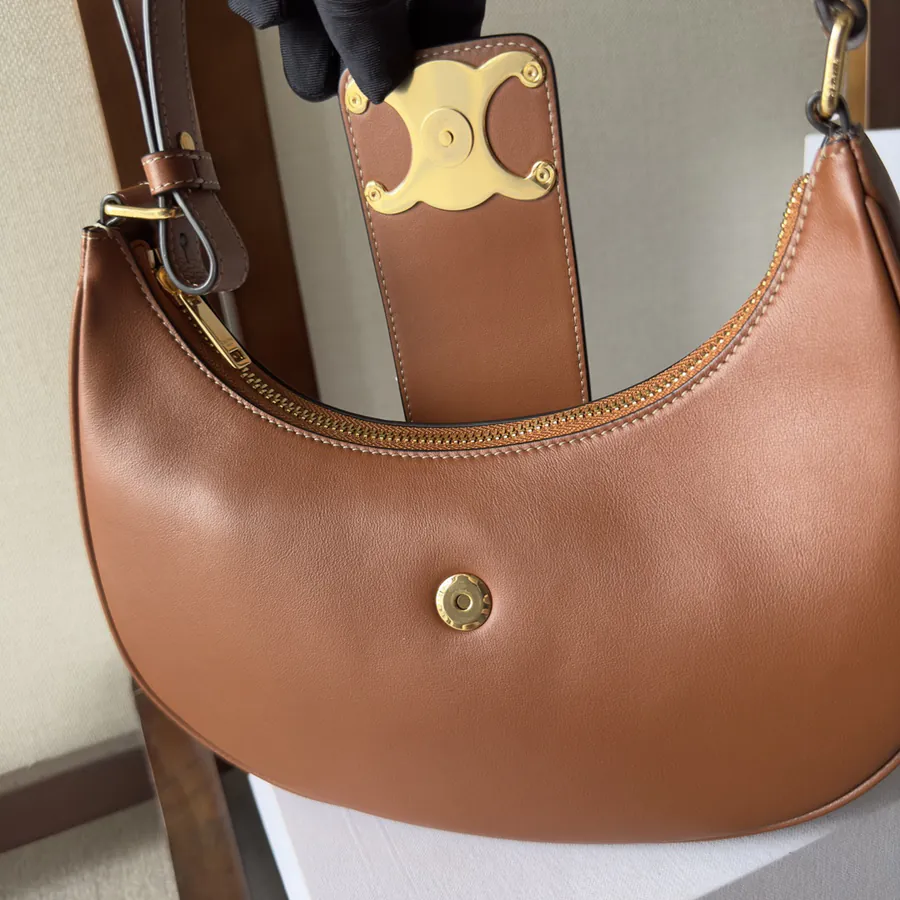 Ava腋下包 Vintage Logo Brown