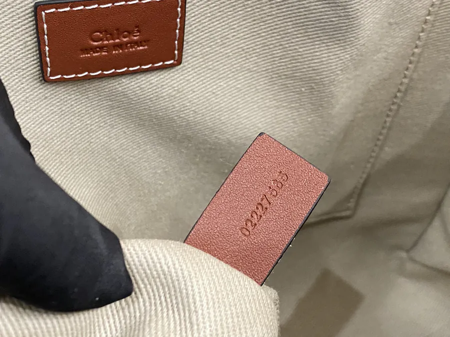 Chloe Rainbow Woody Tote Mid Size