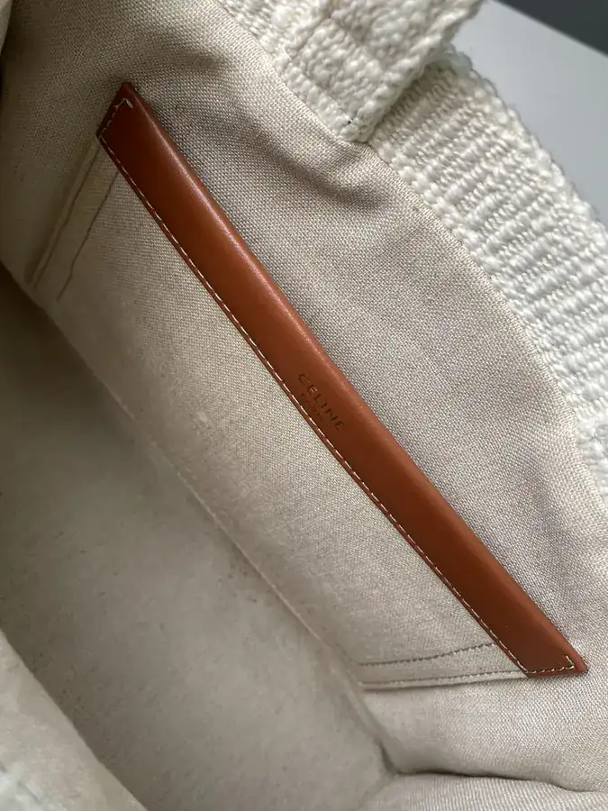 Thais Small Stripe Fabric Calfskin Handbag