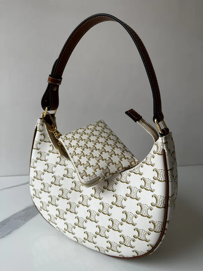 Celin Ava Triomphe Canvas Tote Bag