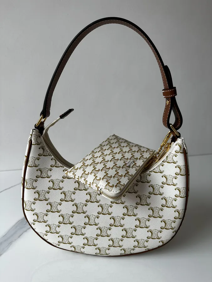 Celin Ava Triomphe Canvas Tote Bag